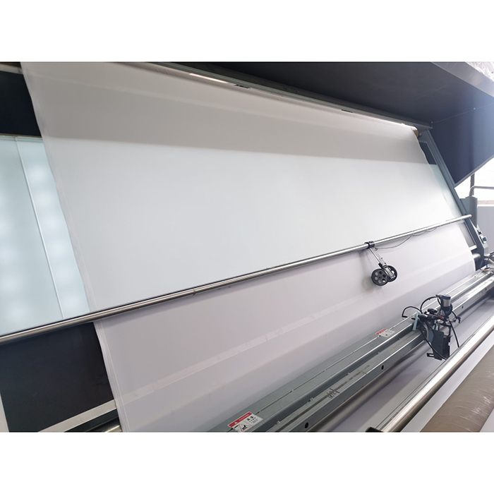 UV Print Backlit Textile in production