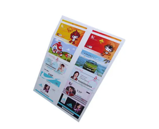 White Inkjet Printable PVC Plastic Sheet