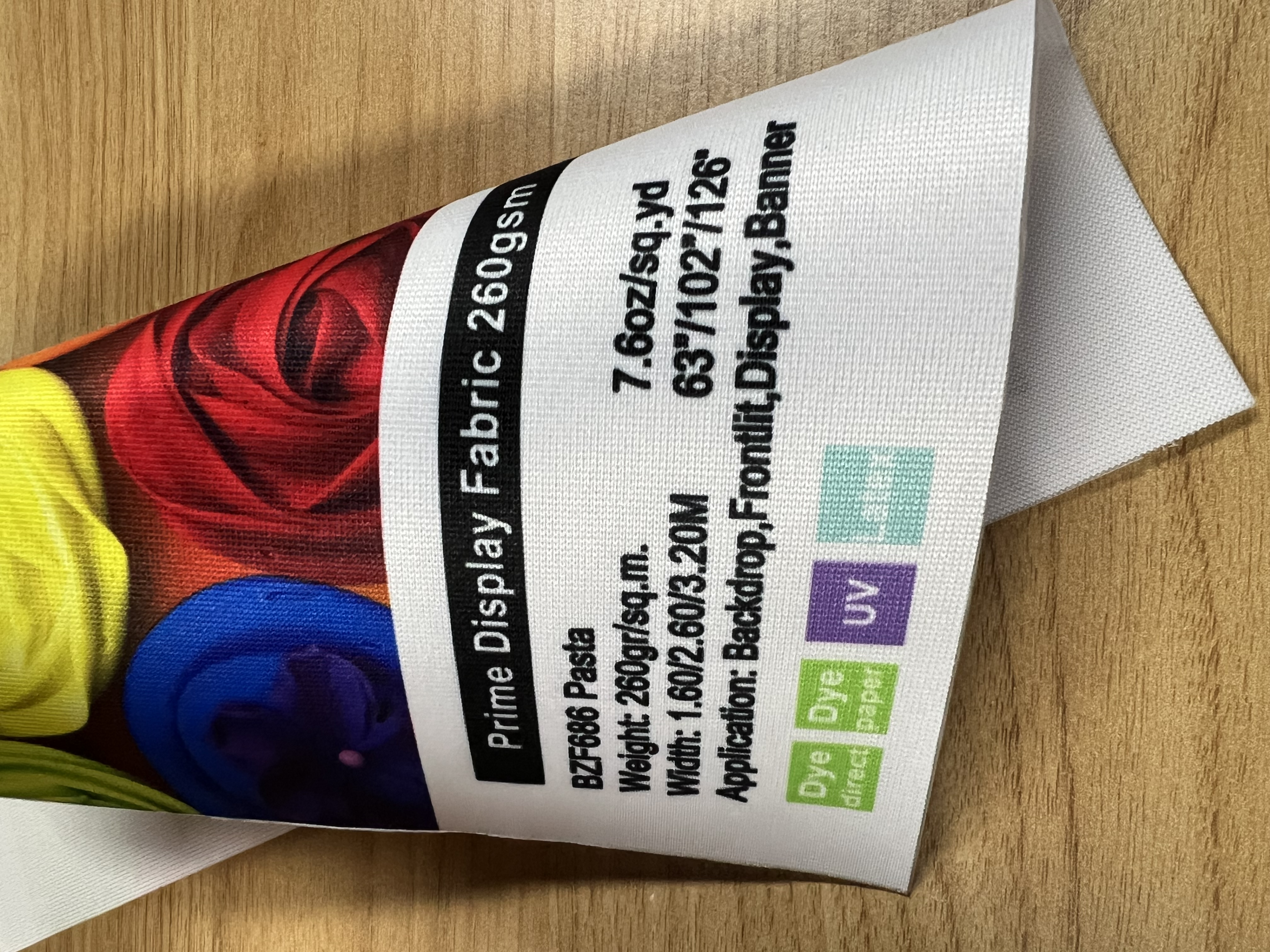 Prime Display Fabric 260gsm